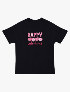 T-shirt da donna per San Valentino con stampa leopardata, manica corta, girocollo, casual, primavera estate - Line Fit - Product Image 1