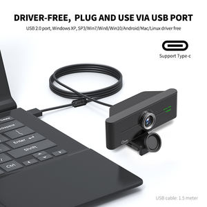 Nouveau design Full HD 1080P 2k 4k Ultra HD <span class=keywords><strong>Webcam</strong></span> Camera avec microphone intégré pour le jeu et l'<span class=keywords><strong>enregistrement</strong></span>, la diffusion en direct - Product Image 6