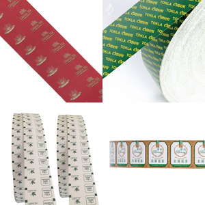 Giá rẻ Hot Bán nhà máy vật liệu đóng gói trà túi cà phê Thẻ Nhãn giấy cuộn tùy chỉnh đa đặc điểm kỹ thuật - Product Image 4