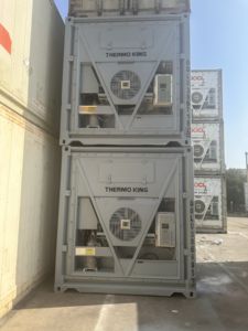 Conteneur frigorifique d'<span class=keywords><strong>occasion</strong></span> de 20 pieds et 40 pieds à prix avantageux, <span class=keywords><strong>chambre</strong></span> <span class=keywords><strong>froide</strong></span>, réfrigérateur, peint et avec logo personnalisé - Product Image 6