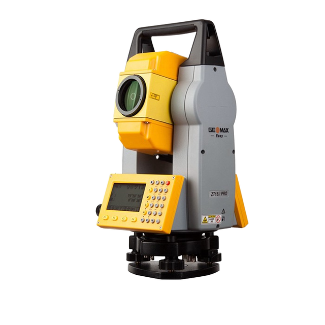 GEOMAX ZT15R WINCE System Leica Low-End Total Station with 2'' Angle Accuracy and IP67 Rating
