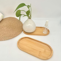 Elegantes Holz-Lackiertablett Minimalistisches Design Langlebiges Muster Faltbar für Küche & Bad Geeignet für Seifenspender Kerzen