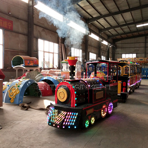 Visite Sans Rail Électrique de Route Touristique Grand Train Touristique à vendre - Product Image 3