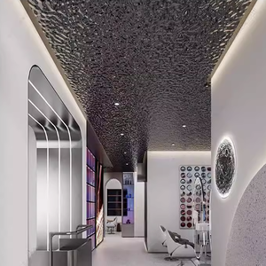 Nhà Máy Nóng Bán Dập Nổi Nhôm Tấm Tre Than <span class=keywords><strong>Board</strong></span> Cho Nước Gợn Kim Loại Nhôm Composite Tấm Bảng Điều Chỉnh Tường - Product Image 4