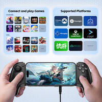 Control de Juego Gamwing AoBing Max AB01 Tipo-C con Doble Vibración, Recargable, Cero Latencia, Conector para Auriculares, para iOS con Cable