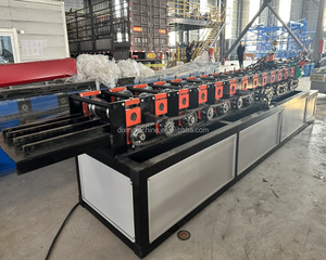 스틸 프로파일 건식 벽체 트랙 및 스터드 더블 라인 C U 라이트 스틸 프레이밍 롤 성형 기계 멀티 프로파일 롤포머 - Product Image 5