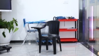 Fournisseurs de mobilier scolaire philippin : Chaise d'école avec tablette intégrée, chaise de formation pour universités et écoles gouvernementales