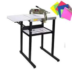 Textile Best Real Apparel Cloth Strip Swatch Machine Manual Straight Zig Zag Knife Fabric Gsm Sample Cutter Cutting Machine