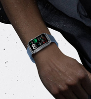 Gelang Pintar Ringan dengan Panggilan Bluetooth Layar Resolusi Tinggi 1,57 Inci Daya Tahan Baterai Lama untuk Wanita Pria Perjalanan