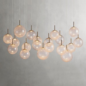 Sputnik oro lampadario palla pendente della metà del secolo luce scintilla palla fuochi d'artificio tarassaco arte <span class=keywords><strong>riccio</strong></span> lampadario - Product Image 5