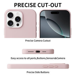 Custodia protettiva in Silicone morbido per <span class=keywords><strong>iphone</strong></span> <span class=keywords><strong>11</strong></span> 12 12 14 15 per <span class=keywords><strong>iPhone</strong></span> 16 custodia - Product Image 5