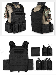 Gilet Tattico Regolabile Impermeabile da Uomo, Gilet Mimetico con Tasche Portacaricatori - Product Image 2