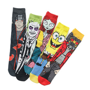 Calcetines de Algodón Suaves y Cómodos Clásicos al por Mayor de Entrega Rápida, Calcetines Personalizados con Dibujos Animados para Adultos, Calcetines de Cosplay de <span class=keywords><strong>Hokage</strong></span> - Product Image 2