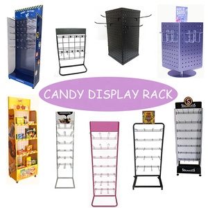 Tùy chỉnh kẹo hiển thị giá truy cập hàng đầu hiển thị Floorstanding hiển thị cho Snack kẹo thực phẩm - Product Image 6