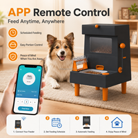 Distributeur automatique intelligent pour animaux de compagnie, grande capacité 10L, moderne, étanche, avec caméra HD et vision nocturne, contrôle par application, pour chats de grande taille et chiens de petite et moyenne taille