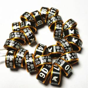 2026年新製品 ZFブランド 高品質 アルミ製 ツートーン ラウンド レーシングピジョンリング ZF-83モデル オールシーズン対応 - Product Image 6