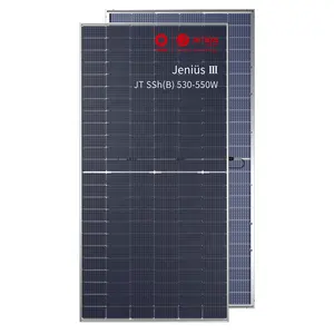 Tier1Jetion mono solar pv panel 530w 535w 540w 545w 182*182mm solar cell with HJT craft XM11