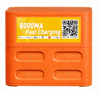 Production de batteries externes partagées par logiciel propre, station de batteries externes partagées / kiosque