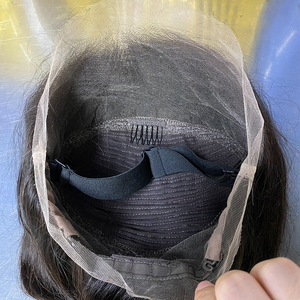 200% Density Human Virgin Hair Lace <b>Front</b> <b>Wigs</b> Glueless Pre-Plucked Body Wave <b>Wig</b> for Women - Product Image 2