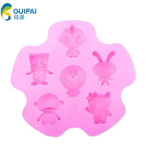 Silicone Cake Mold Set Irregular Shape Non-Stick Oven Safe For Home Baking Cake Tools - Product Image 3