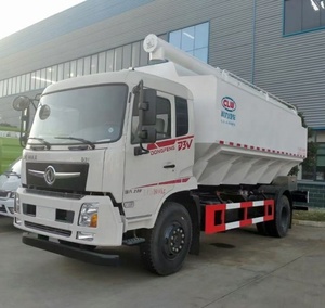 Prix usine 12 Cbm 20cbm 40cbm 55cbm véhicule de Transport d'alimentation en vrac camion d'alimentation haut du corps pour élever des animaux bétail volaille - Product Image 2
