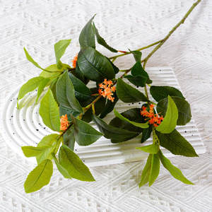 Ramas Artificiales de Osmanthus Flower Delight de 68 Pulgadas en Plástico, Decoración para el Hogar, Accesorios para Bodas - Product Image 1