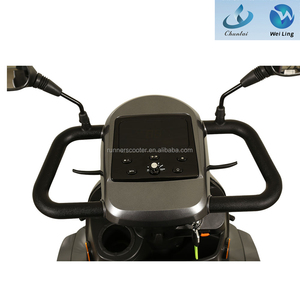 Skuter Mobilitas Listrik Ban Lebar dengan Motor 1000W Jangkauan 50km untuk Penggunaan Golf <span class=keywords><strong>Cart</strong></span> Rem Elektromagnetik untuk Penyandang Disabilitas & Lansia - Product Image 6