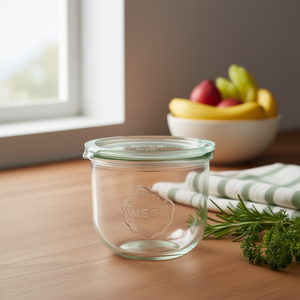 Weck Tulip Jar 0.5L Glass Food <b>Storage</b> <b>Container</b> With Lid - Product Image 3