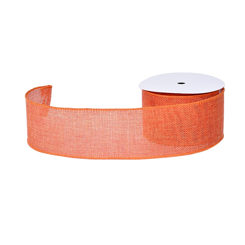 #Orange-Burlap