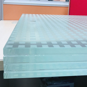 Kết Cấu Sàn Kính An Toàn Rõ Ràng Mờ Mờ Chống Trượt Chống Trượt Tempered Ba Nhiều Lớp Kính Lối Đi Giá - Product Image 6