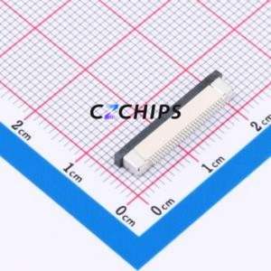 CAX-AFC07-30SCB-H2.0 FFC/<b>FPC</b> Connector SMD,P=0.5mm,Horizontal Mount Connector Drawer Type Top Contact 30P 0.5mm - Product Image 2