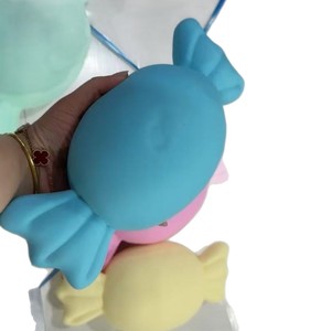 Nouveauté : Jouets Squishy Géants en Forme de Bonbons, Hamburgers, Nœuds Papillon et Dés – Jouets Anti-Stress et à Presser - Product Image 5