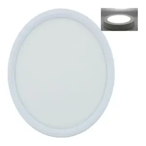 Lámpara de montaje en superficie LED de 18W, diseño moderno, blanco frío, luz de 6500K, Base de plástico acrílico IP44 para el hogar, oficina, dormitorio, sala de estar - Product Image 1