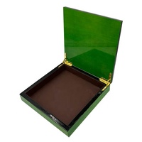 Boîte à chocolat de luxe en bois avec laqué, nouveau design pour chocolat, ramadan,