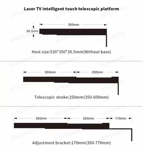 <span class=keywords><strong>Support</strong></span> <span class=keywords><strong>motorisé</strong></span> intelligent <span class=keywords><strong>pour</strong></span> projecteur UST XS-530, <span class=keywords><strong>support</strong></span> de table, <span class=keywords><strong>support</strong></span> <span class=keywords><strong>motorisé</strong></span> intelligent, projecteur à ultra courte focale, curseur - Product Image 3