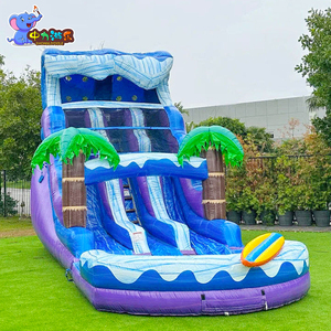 สไลเดอร์เป่าลมขนาดใหญ่สำหรับกลางแจ้งสไลเดอร์สระว่ายน้ำสไลเดอร์เป่าลมปราสาทใหญ่สไลเดอร์เป่าลม - Product Image 2