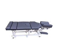 D1501 Table de chute chiropratique à contrôle manuel à 2 sections bon marché pour l'hôpital