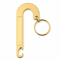 Décapsuleur porte-clés en alliage de zinc personnalisé, en forme de canne à sucre, ouvre-bouteille en métal, cadeau de Noël et de fêtes, directement de l'usine