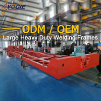 Pièces de rechange OEM personnalisées pour grande machine de fraisage CNC robuste avec cadre en acier moulé et soudé pour la fabrication de bases métalliques