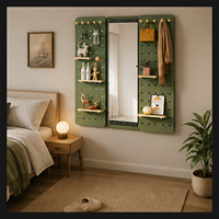 Miroir mural décoratif contemporain pour la décoration intérieure de la maison et des hôtels, collections de décoration en détail et en gros