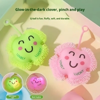 Recrutement de distributeurs : Nouveautés sans pression de stock – Peluche anti-stress visage souriant, trèfle à quatre feuilles porte-bonheur, à presser