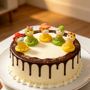 Certifié <span class=keywords><strong>Halal</strong></span>, 5 pièces de bonbons gélifiés en forme de serpent 3D faits à la main, décorations comestibles pour gâteaux, pâtisseries et desserts - Product Image 6