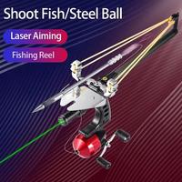 Slingshot professionnel en métal pour l'extérieur - Pliable et portable pour le tir de compétition, la chasse aux oiseaux, les jeux CS, les sports et les loisirs