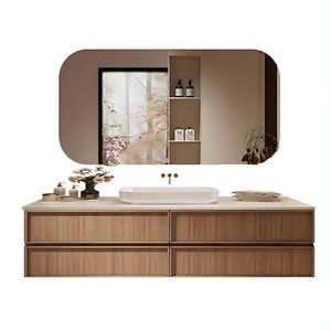 French Style Mounted <strong>Mirrored</strong> Vanity <strong>Black</strong> Vanities Wall Bathroom Furniture <strong>Cabinet</strong> with Hotel Modern