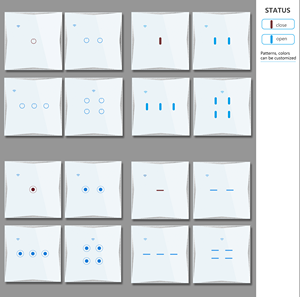 LangYeao Smart Life domotica di lusso EU UK WiFi BLE Smart Light Touch interruttore a parete 1/2/3/4 gruppo di lavoro con Alexa Google Home - Product Image 2