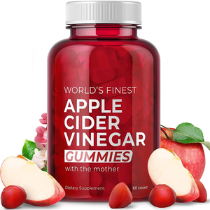 Chất lượng cao sức khỏe Vitamin slimingapple Cider dấm Gummies với mẹ Hữu Cơ - Product Image 6
