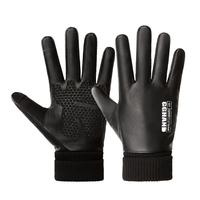 Gants de conduite en cuir PU, en cuir rétro, personnalisés, pour hommes, pour voiture et moto, livraison gratuite