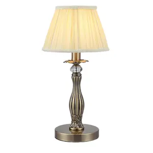 RM1864, Классическая античная латунная Современная Медная настольная лампа для отеля