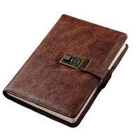 Carnet de notes A5 personnalisable en cuir PU avec reliure cousue, couverture rigide, logo personnalisé, agenda promotionnel, bloc-notes