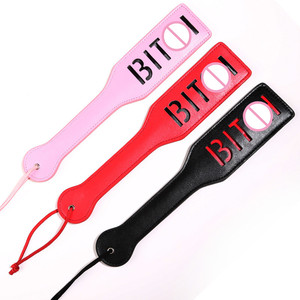 Accessoires sexuels en cuir Bdsm, fouet fétiche Bdsm, jouets érotiques pour couples, pagaie pour fessées pour adultes - Product Image 3